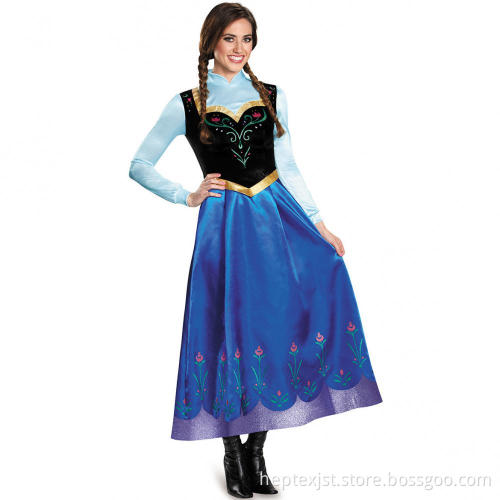 Cosplay Kostüm Prinzessin Anna Anime Charaktere Kleidung